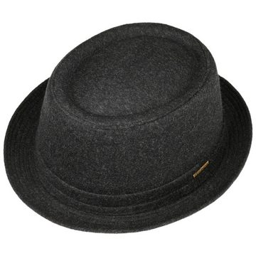 Stetson Fedora (1-St) Wollfilzhut mit Futter, Made in Italy