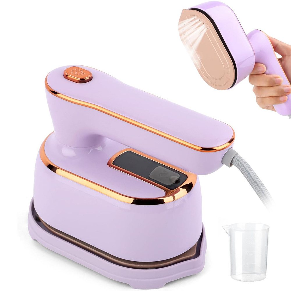 TUWENA Dampfbügeleisen Dampfbügeleisen, 180° Faltbares Handdampfbügler, Mini Reisebügeleisen, 20 Sekunden Schnelles Aufheizen für Zuhause und Reisegebrauch