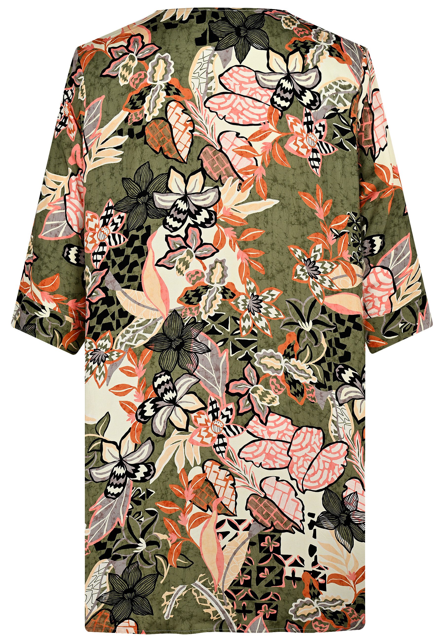 elanza Midikleid Kleid mit Blumen-Print in günstig online kaufen