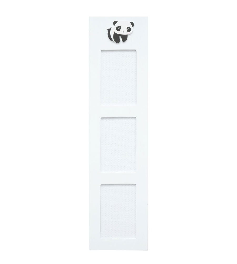 IDEAL TREND Bilderrahmen Little Panda Holz Bilderrahmen für 3 Fotos 10x15 cm Galerie Foto Collage Rahmen Weiß