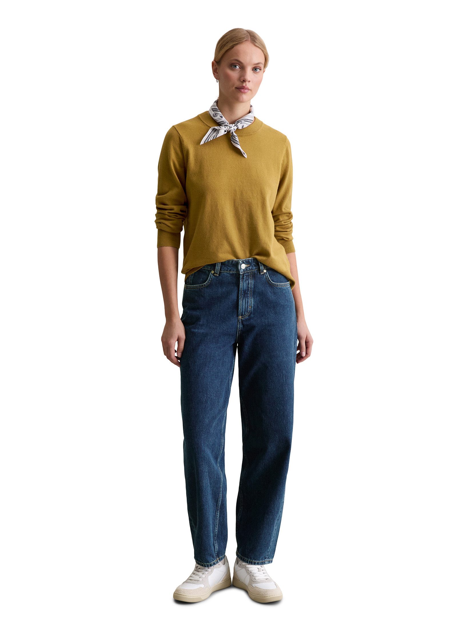 Marc O'Polo DENIM Strickpullover aus Soft Cotton Stretch