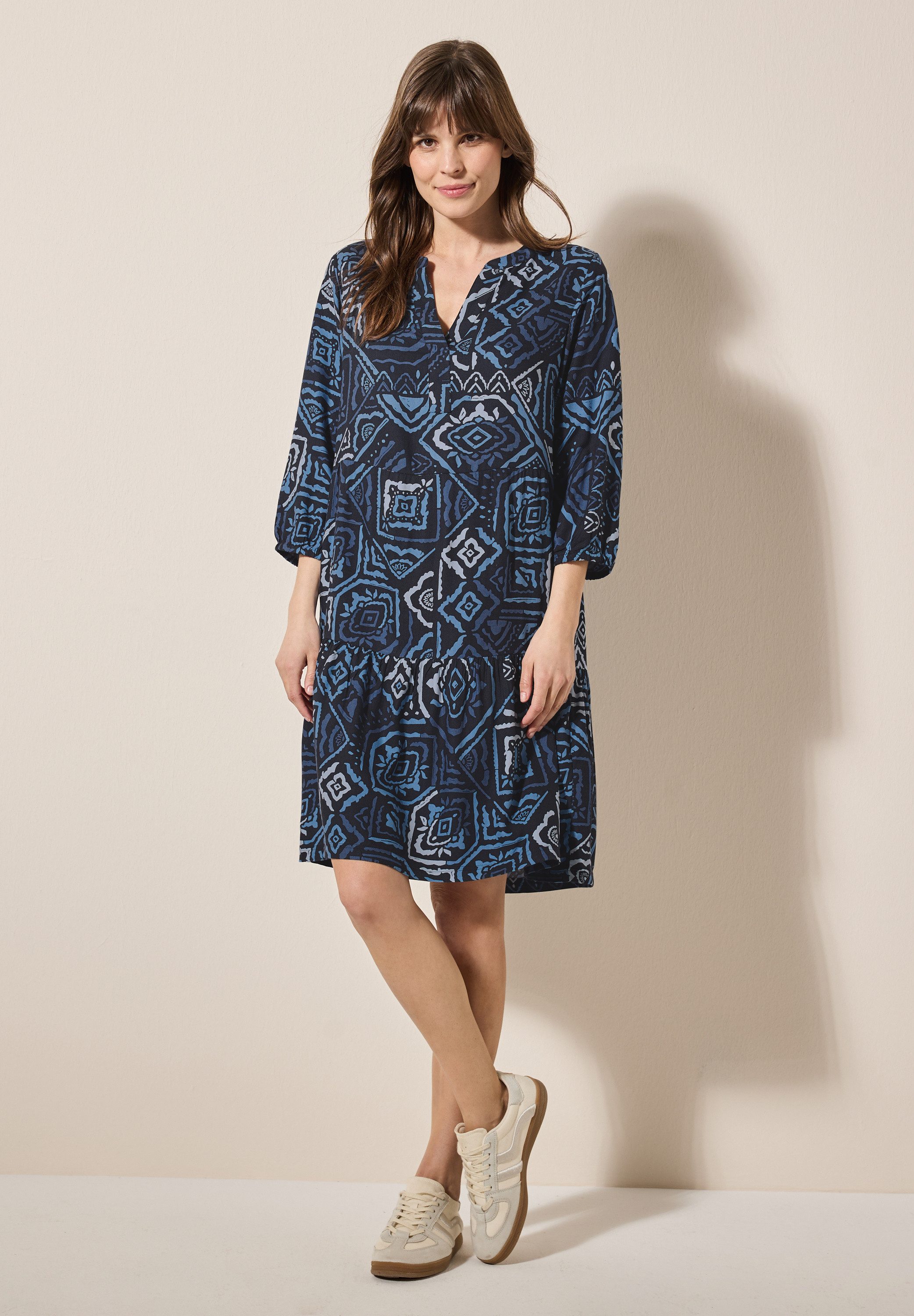 CECIL Tunikakleid mit grafischem Muster günstig online kaufen