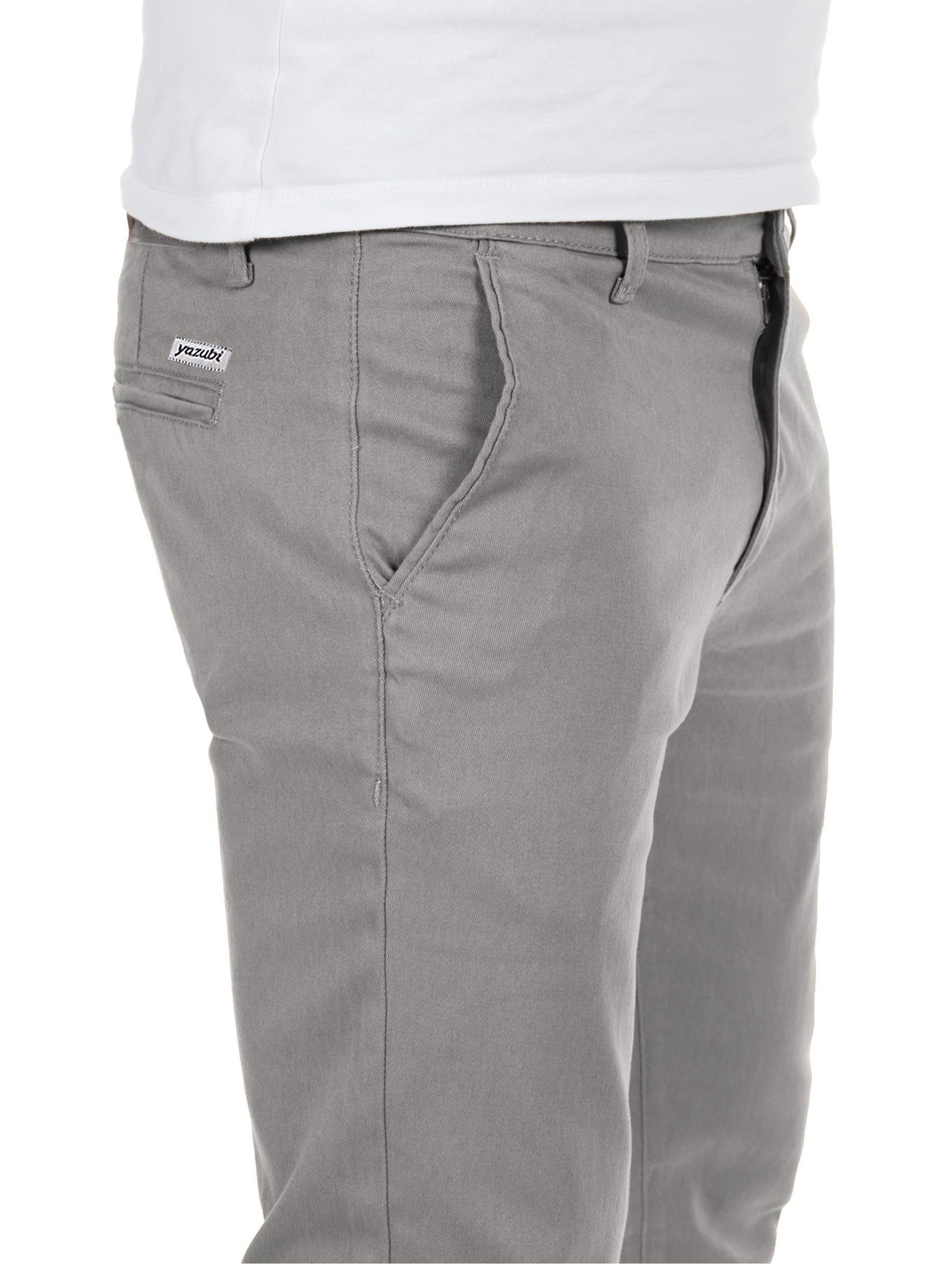 Yazubi Chinohose Herren Chino Dustin in vorgewaschener Optik