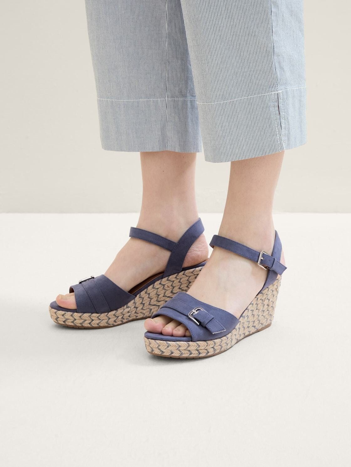 TOM TAILOR Sandalen mit Keilabsatz Keilsandalette günstig online kaufen