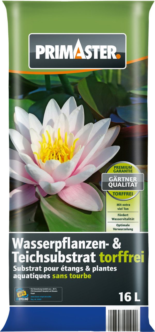 Primaster Spezialerde Primaster Wasserpflanzen-und Teicherde torffrei günstig online kaufen