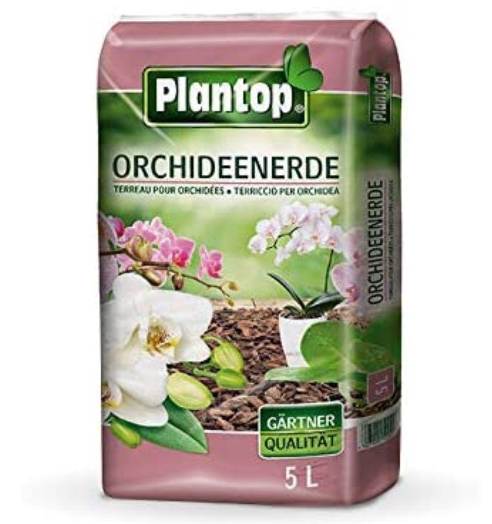 Blumenerde PLANTOP Orchideenerde, 5 Ltr