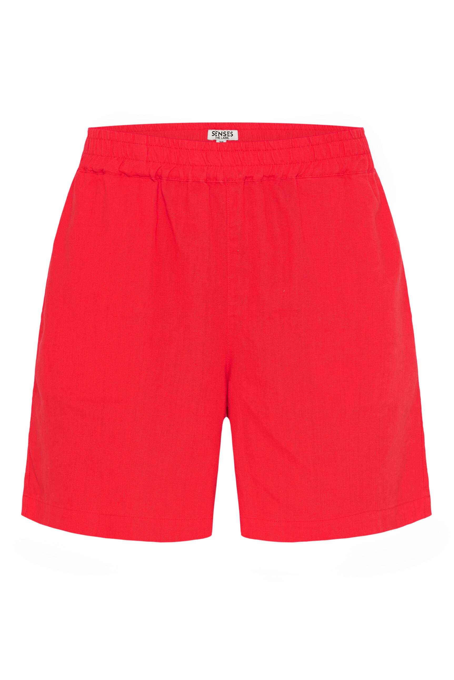 SENSES.THE LABEL Shorts mit Elastikbund günstig online kaufen