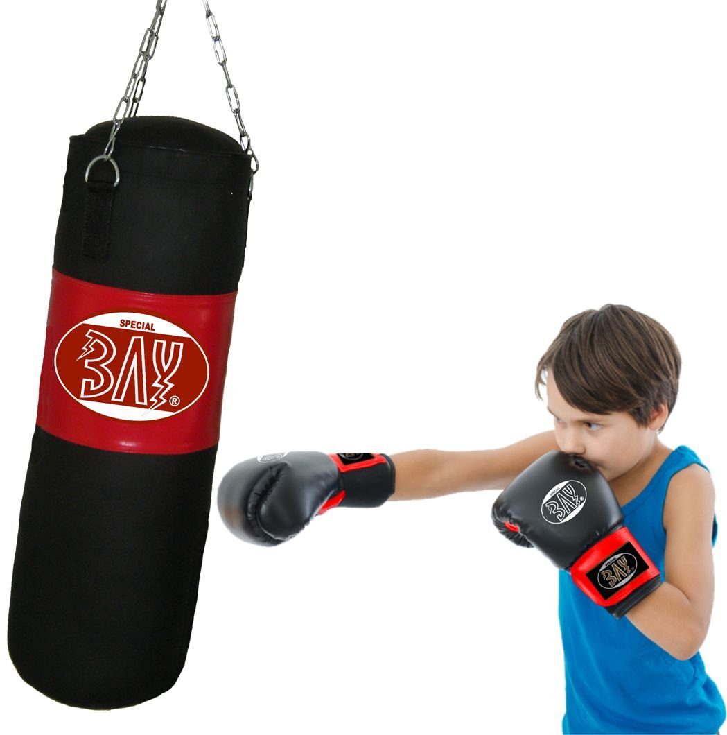 Boxsack Kids SET Sandsack 9 kg 70 cm fertig gefüllt +