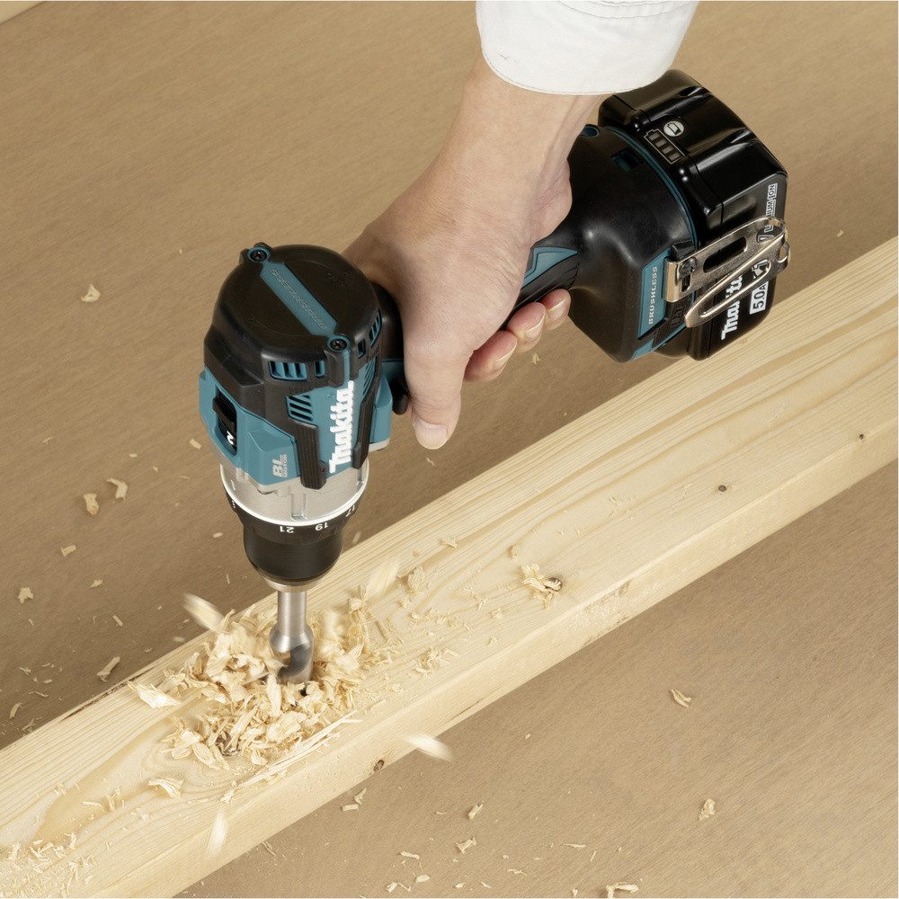 Makita Akku-Ratschenschrauber Makita DDF489RTJ DDF489RTJ Akku-Bohrschrauber 18 V 5.0 Ah Li-Ion bürs