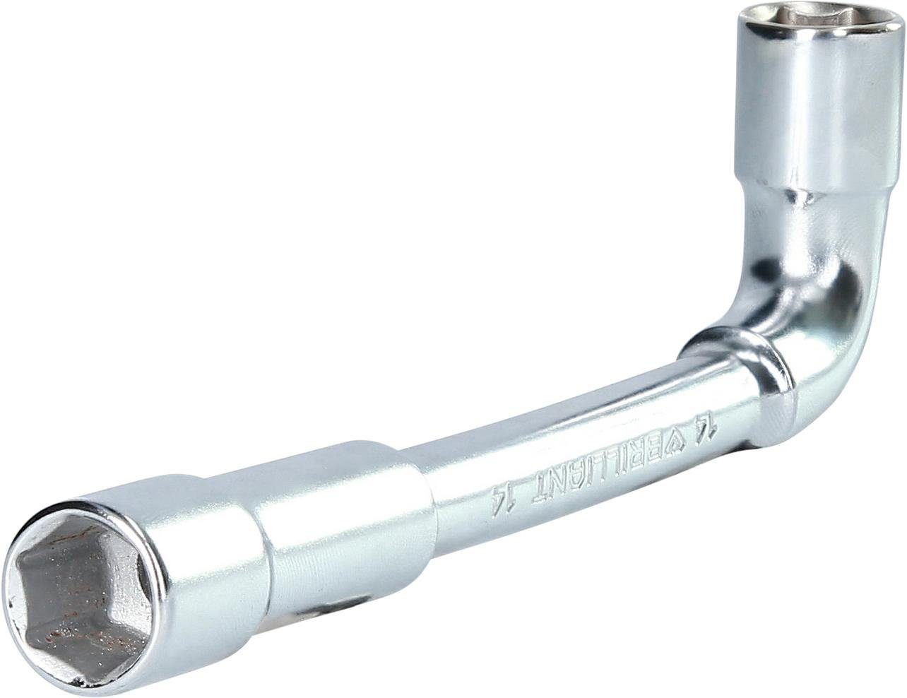Steckschlüssel Doppel-Steckschlüssel, gekröpft, 14 mm