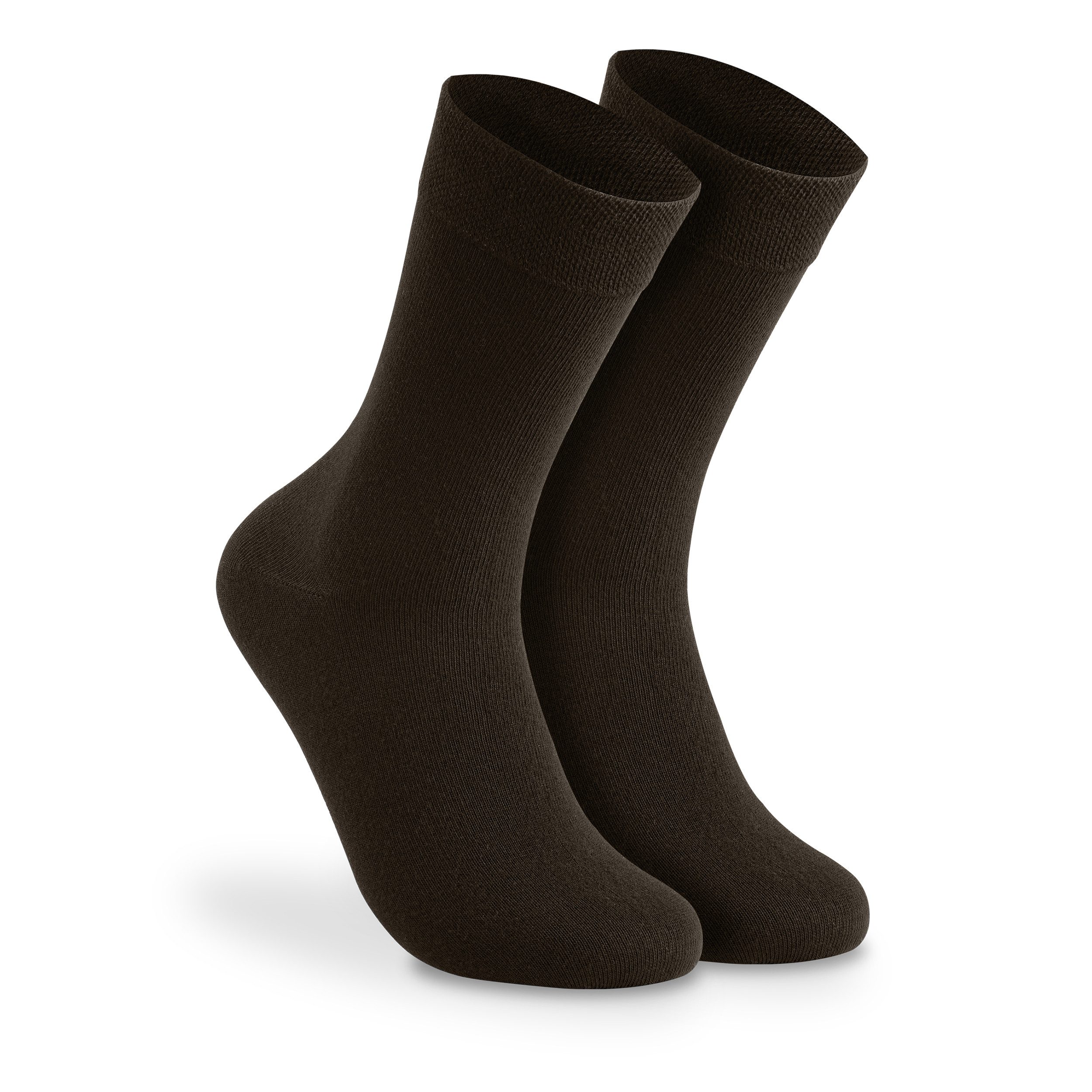 Bärenfuß Businesssocken 8 Paar Herren Damen Premium Business Socken atmungsaktive Baumwolle (ohne spürbare Naht oder Fusseln, plastikfreie Verpackung)