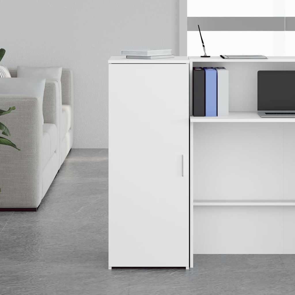 vidaXL Mehrzweckschrank Lagerschrank Weiß 40 x 45 x 103,5 cm Holzwerkstoff (1-St)