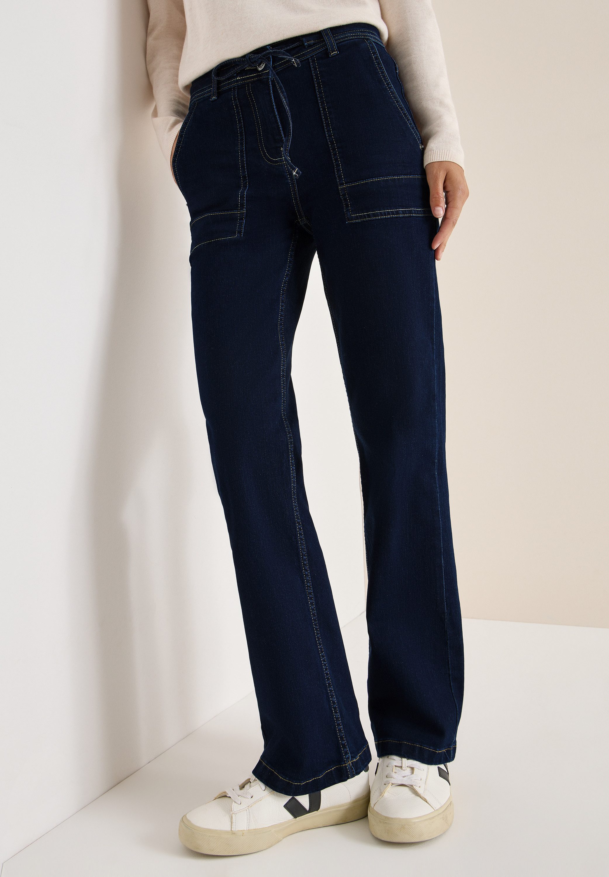 CECIL Bootcut-Jeans 5-Pocket-Style