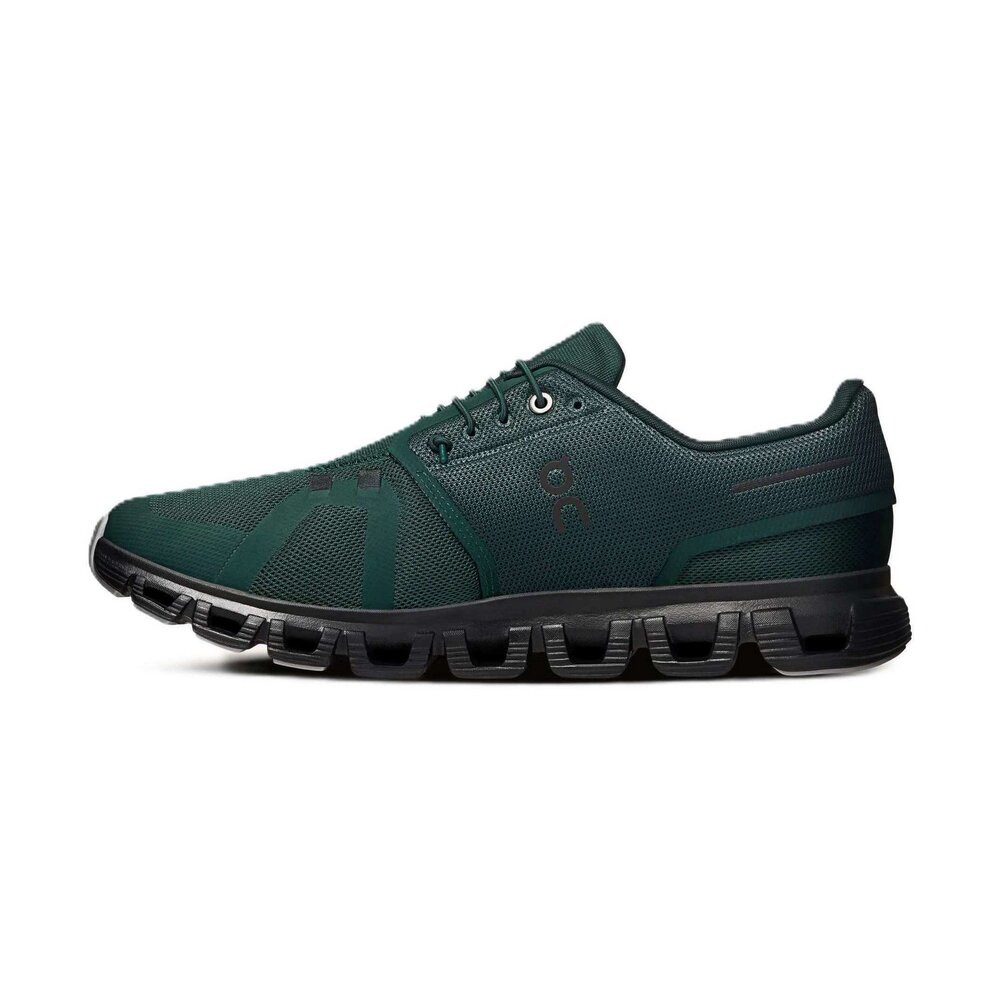 on ON - Cloud 6 - Grün Schnürschuh