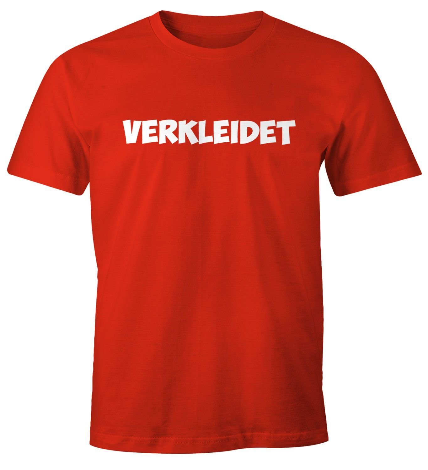 MoonWorks Print-Shirt Herren T-Shirt Verkleidet Fasching günstig online kaufen