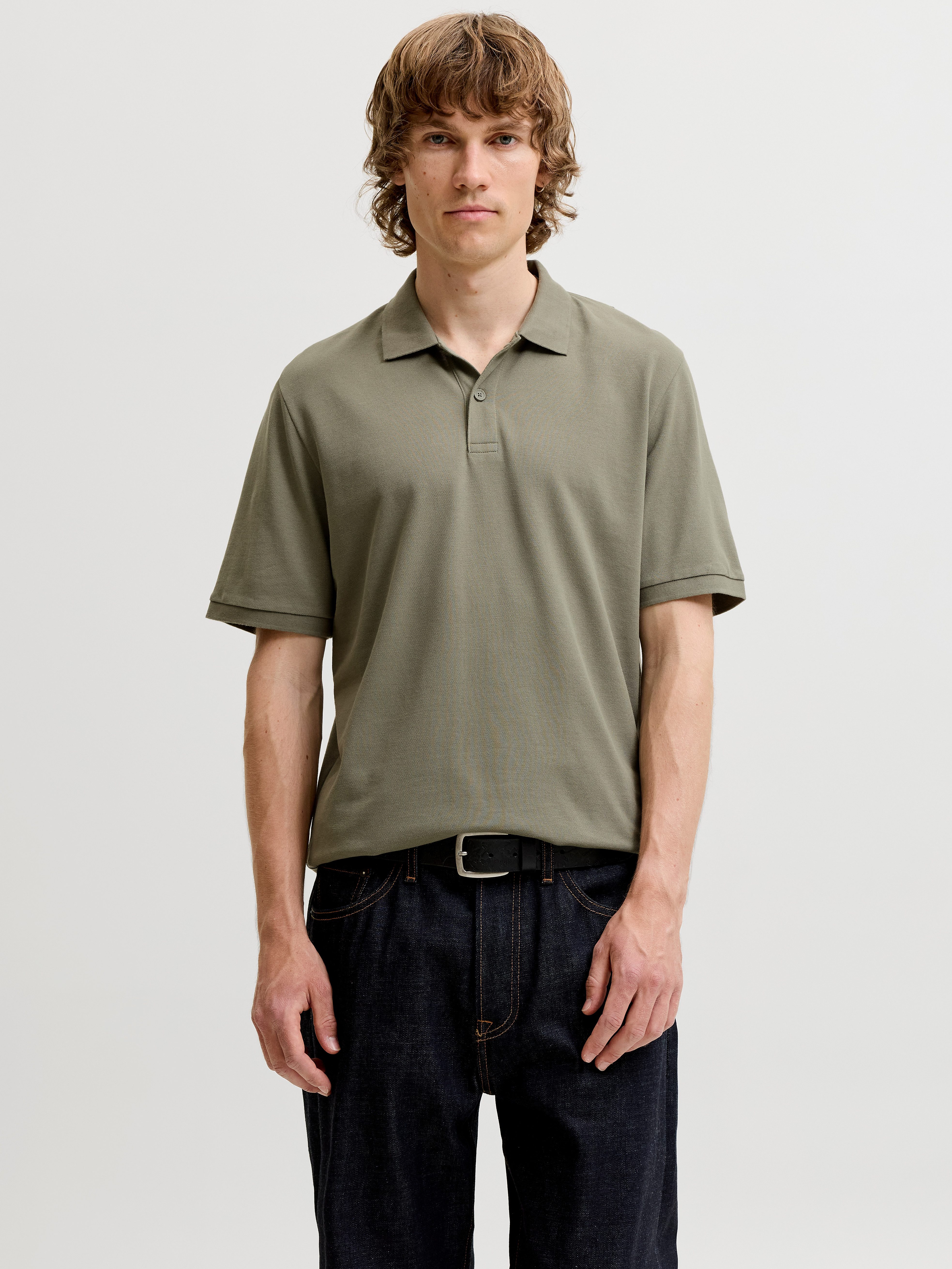 Jack & Jones Poloshirt JJKANE POLO SS 2PK MP (Packung, 2-tlg) Baumwollmischung, regular fit