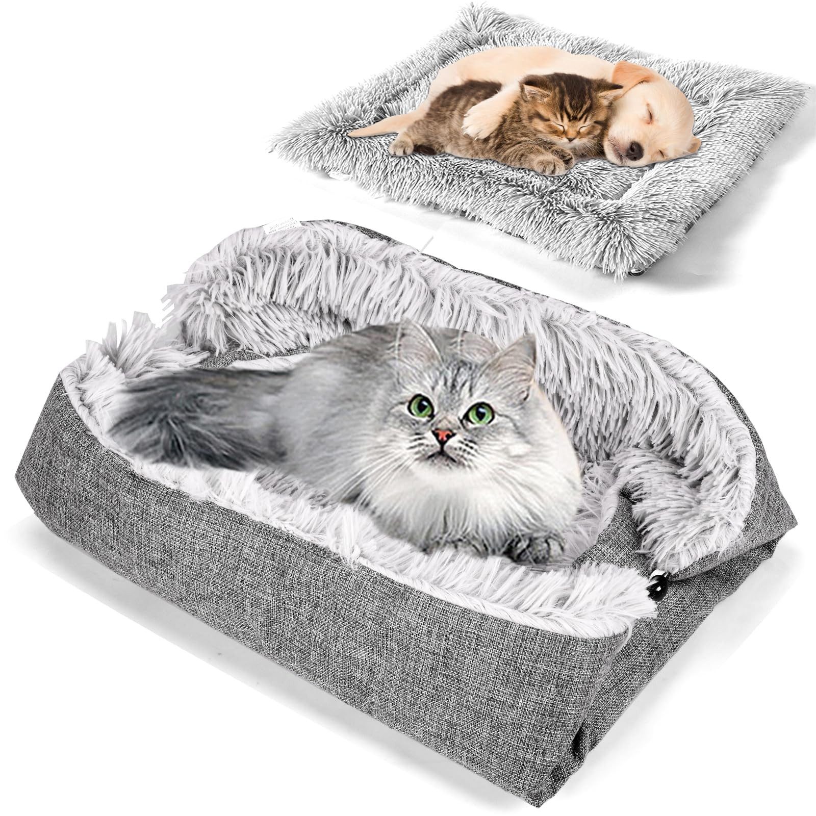 Kityhome Tierbett Flauschiges Tierbett Hundekissen waschbar günstig online kaufen