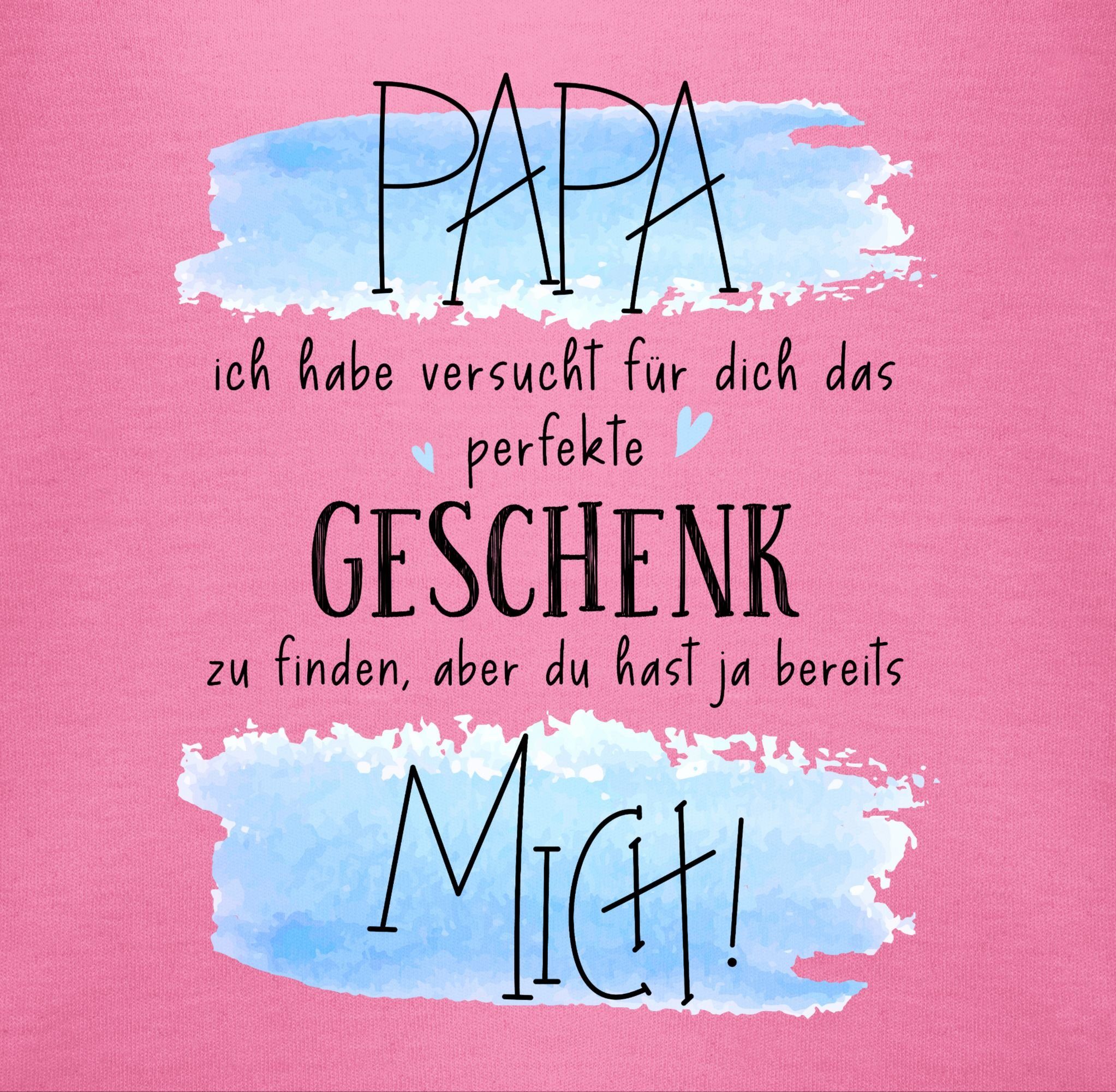 Shirtbody Papa - 3 finden das für Shirtracer Pink perfekte habe Baby ich versucht Gesc Dich zu Geschenk Geschenk Vatertag