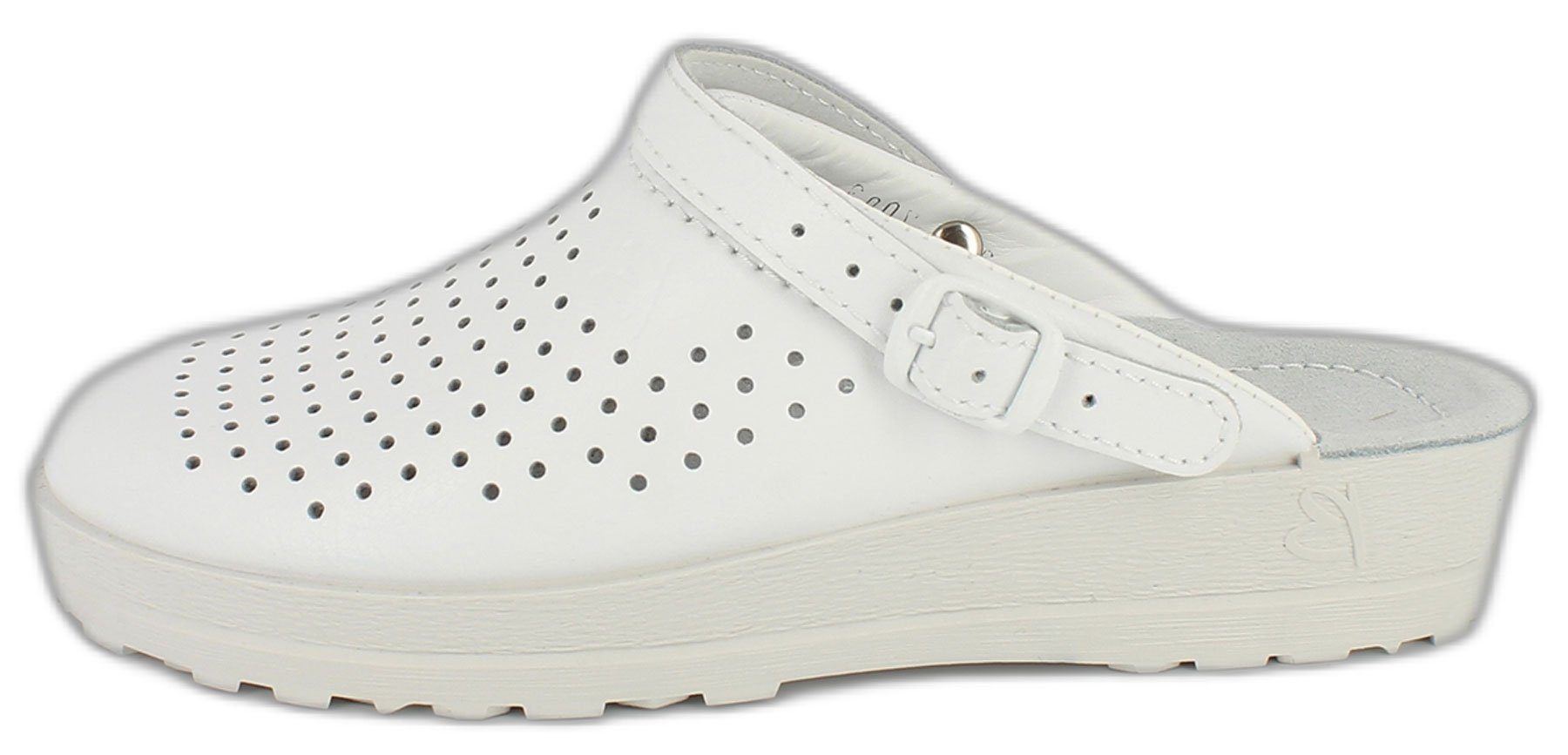 Beck Damen-Clogs Marie mit Fersenriemen Hausschuh