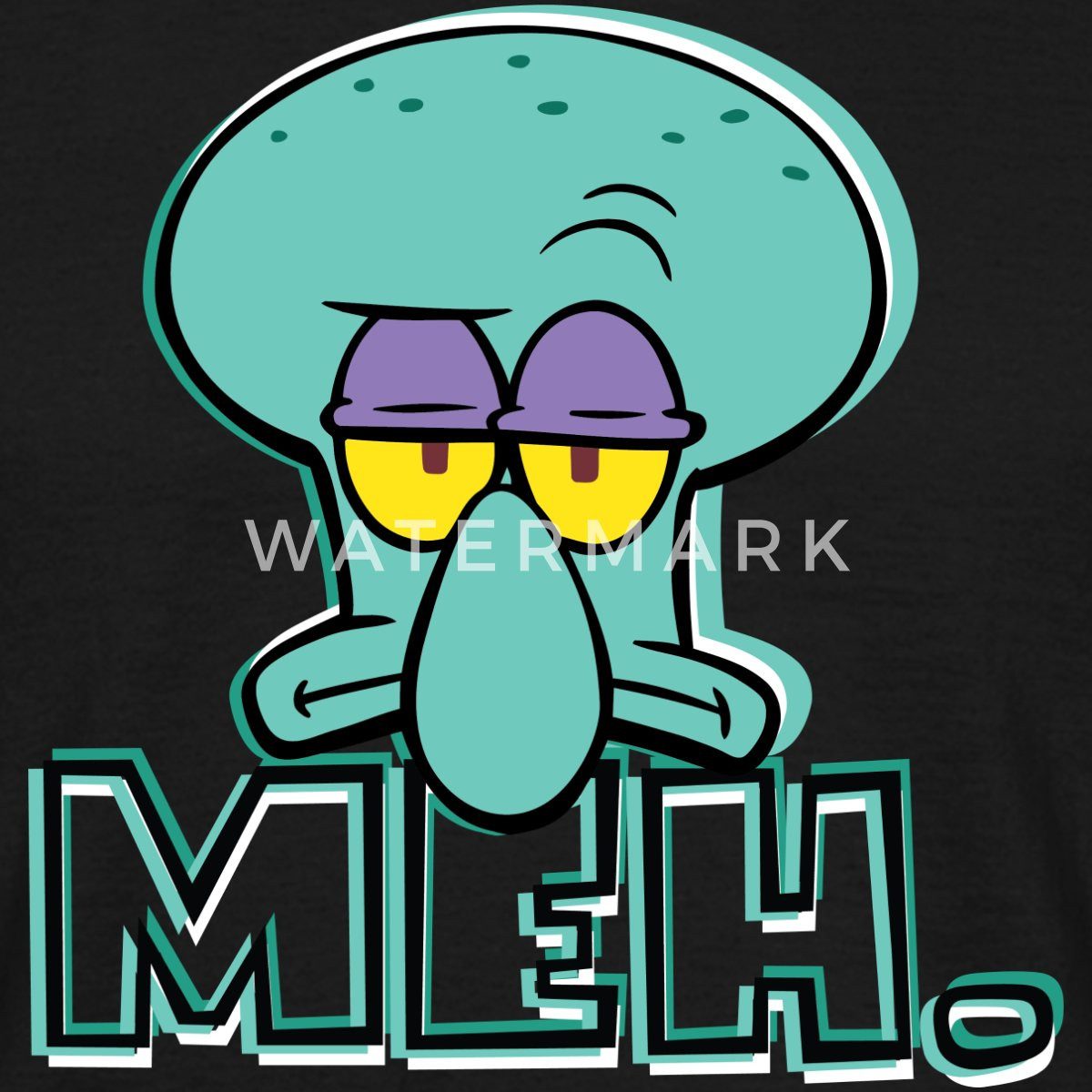 Spreadshirt T-Shirt SpongeBob Schwammkopf Thaddäus Q. Tentakel Männer T-Shi günstig online kaufen