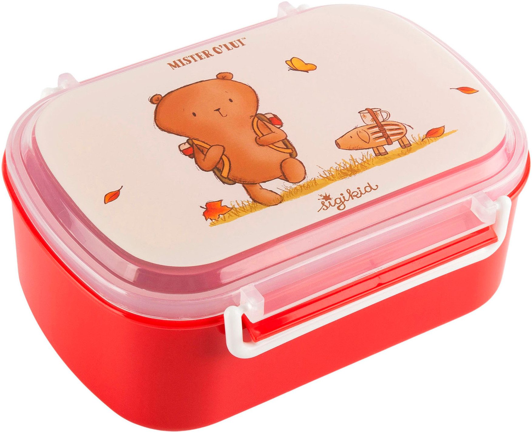 Sigikid Lunchbox Mister O'Lui und Rupert, Mister O'Lui, Polyprophylen (PP), (2-tlg)