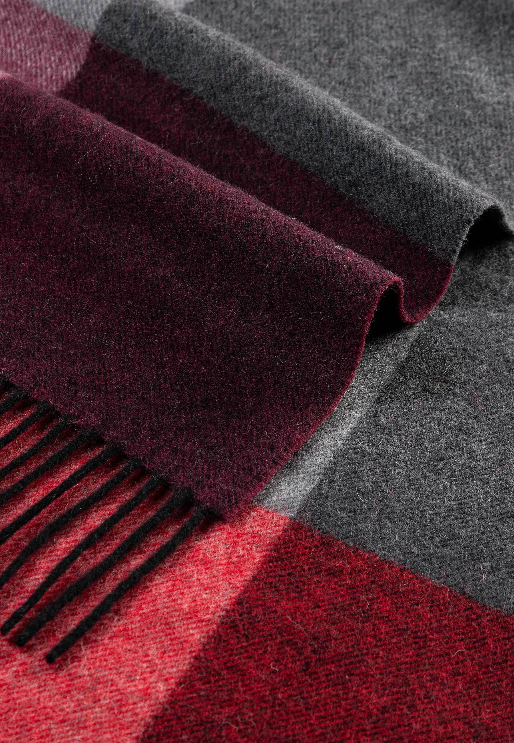 Roeckl Schal COLOURED SQUARES, Bunter Wollschal