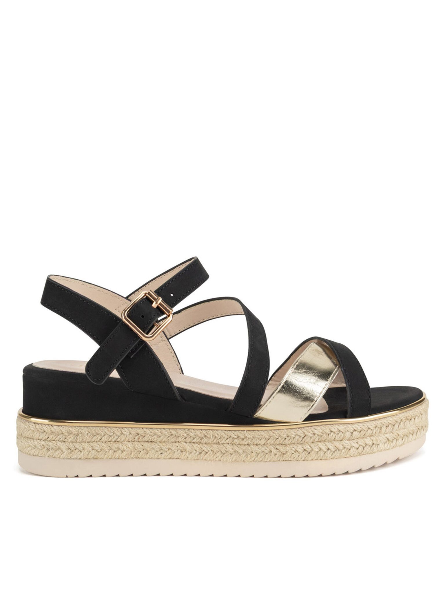 Jenny Jenny Frauen-Espadrilles Schwarz LB-P1092-YLD Espadrille