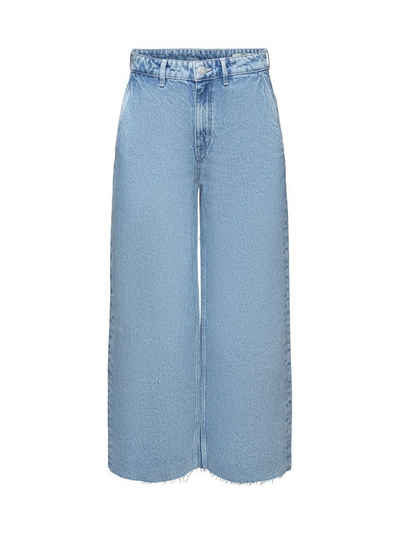 Esprit 7/8-Jeans Culotte-Jeans mit hohem Bund