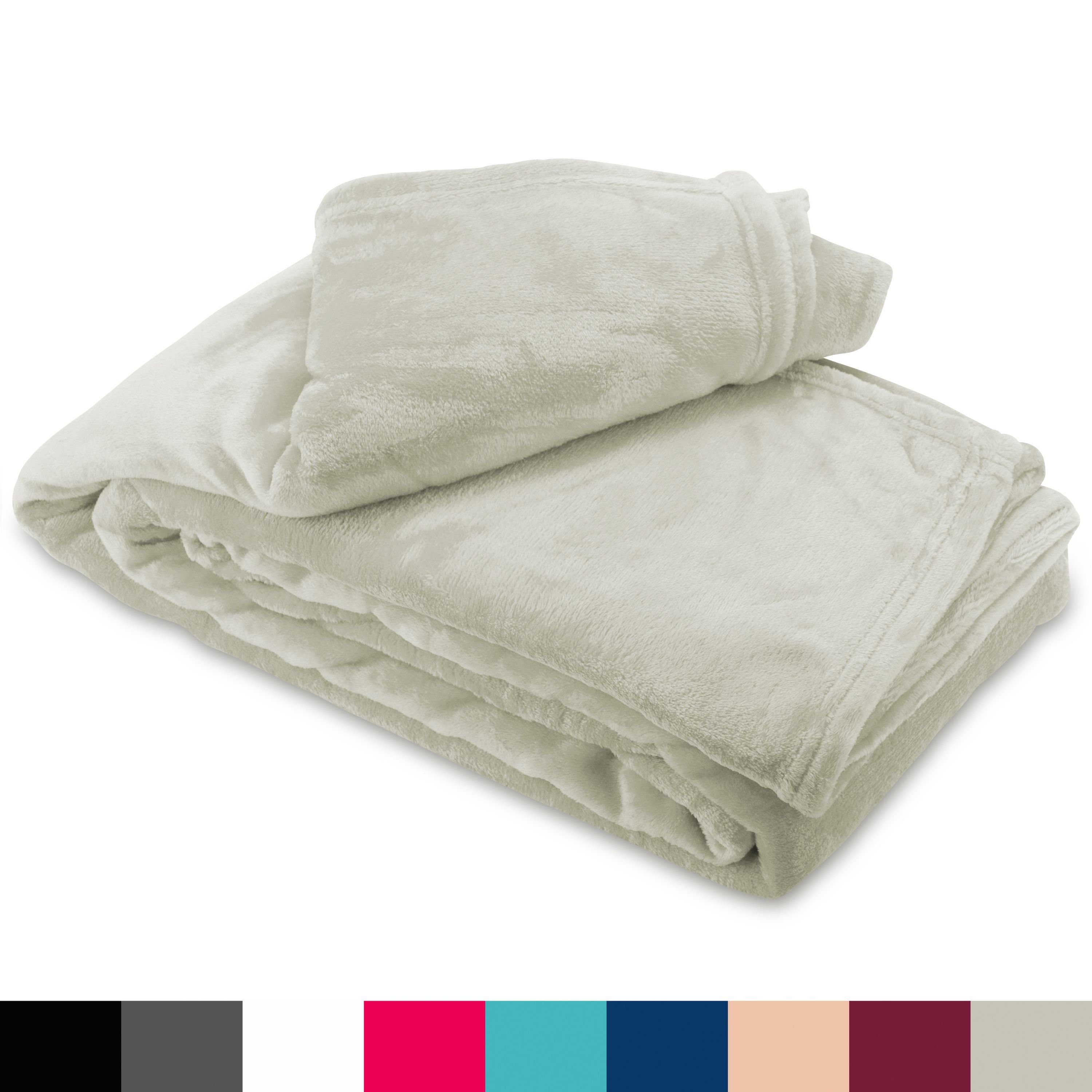 Wohndecke kuschelig warm 150x200, 220x240 oder 270x230, Leonado Vicenti, Ku günstig online kaufen