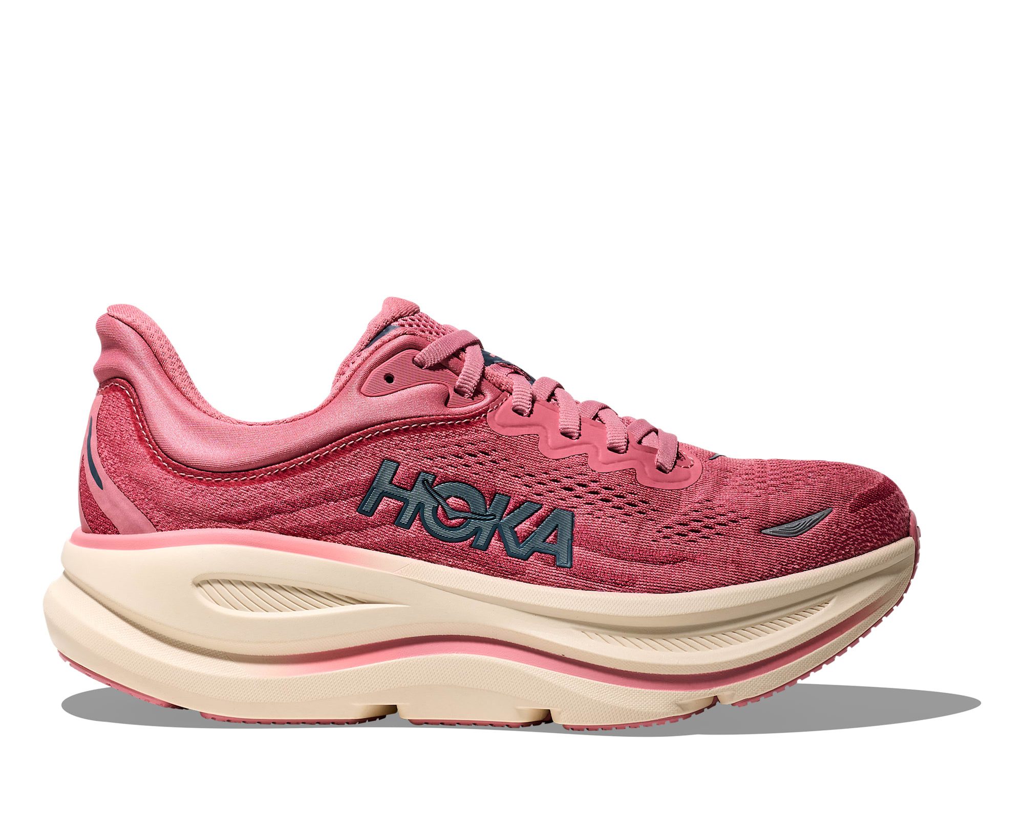 Hoka One One HOKA W BONDI 9 LINGONBERRY, CRANBERRY Laufschuh