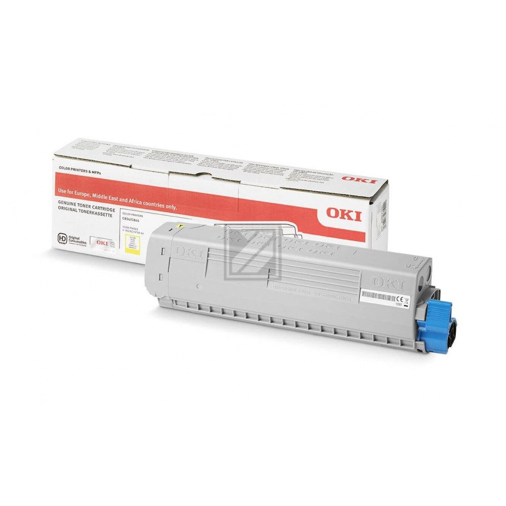 OKI Toner gelb 46861305 - Druckerzubehör. Druckertrommel