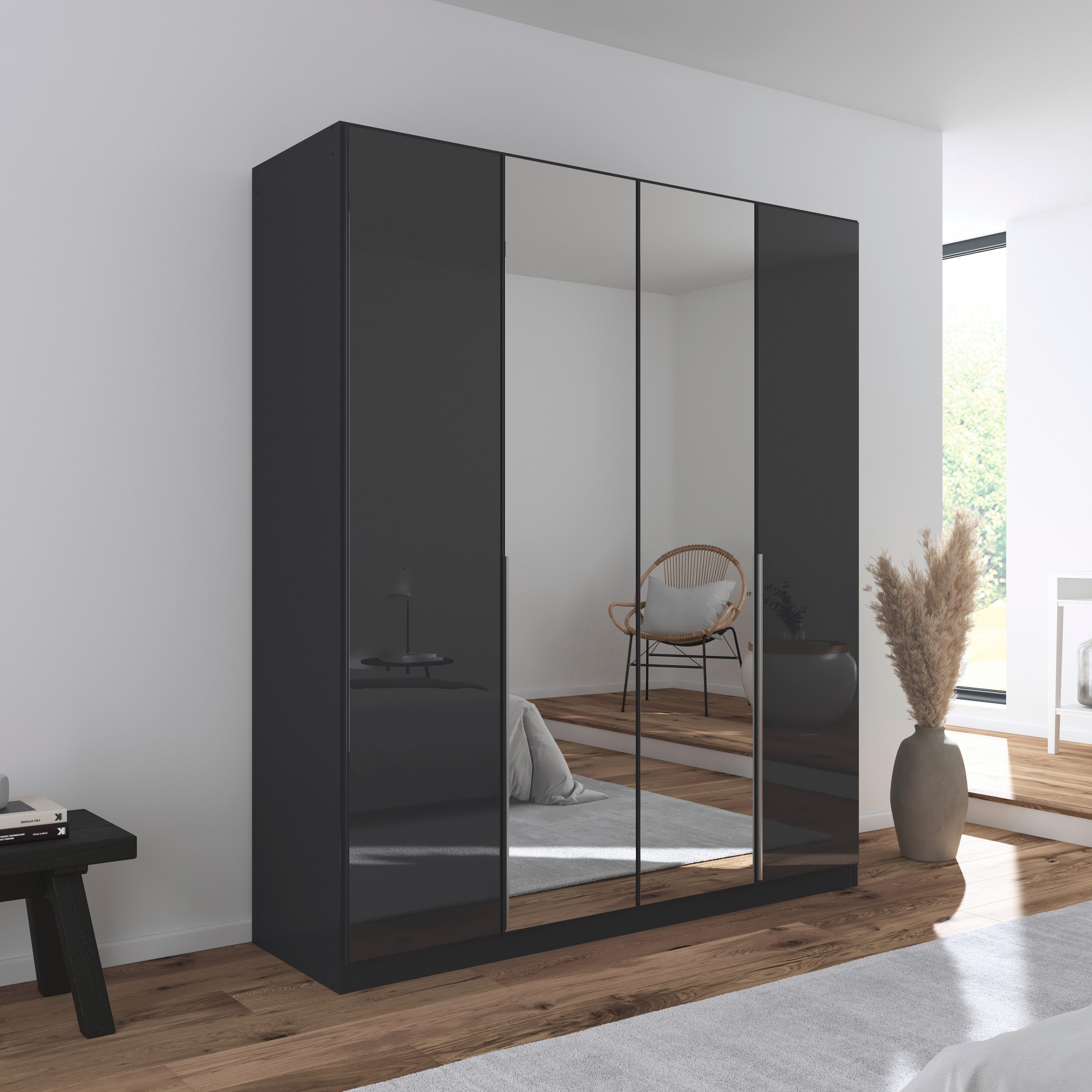 rauch Drehtürenschrank Kleiderschrank Kleiderschränke Schrank Garderobe günstig online kaufen