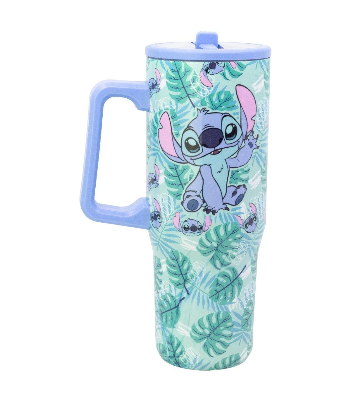 Disney Thermobecher Lilo & Stitch Sipper Mug 920 ml Thermo Trinkbecher mit Griff, Edelstahl
