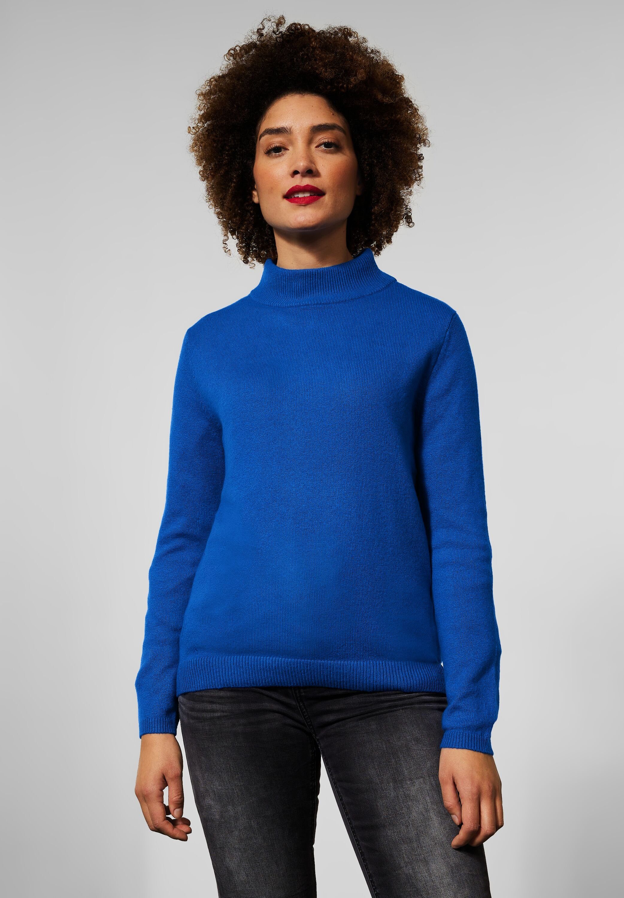 Pullover in Unifarbe