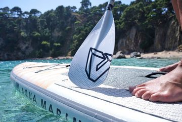 Aqua Marina Solid Paddle Fiberglass 3 teilig Stand-Up Paddel SUP-Paddel