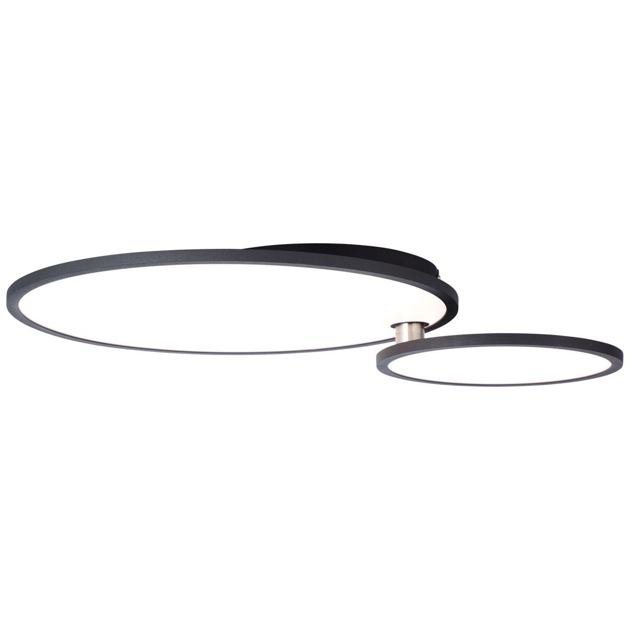 Lampe Bility 3000K, Brilliant easyDim Deckenaufbau-Paneel 1x schwarz/weiß Bility, 61x45cm LED Aufbauleuchte