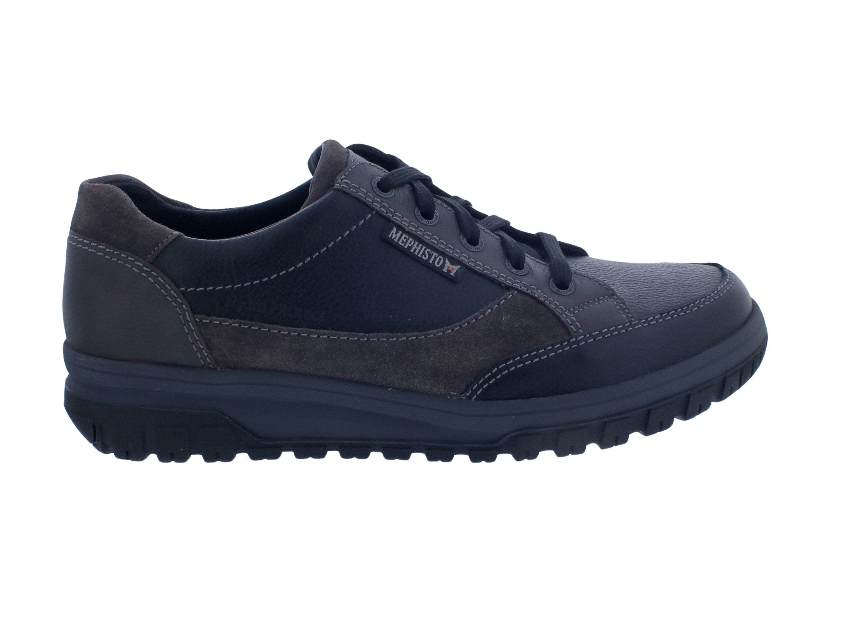 Mephisto Mephisto Paco, Nevada (Glattleder) 1500/1552, Black, Hydro PROtect Schnürschuh