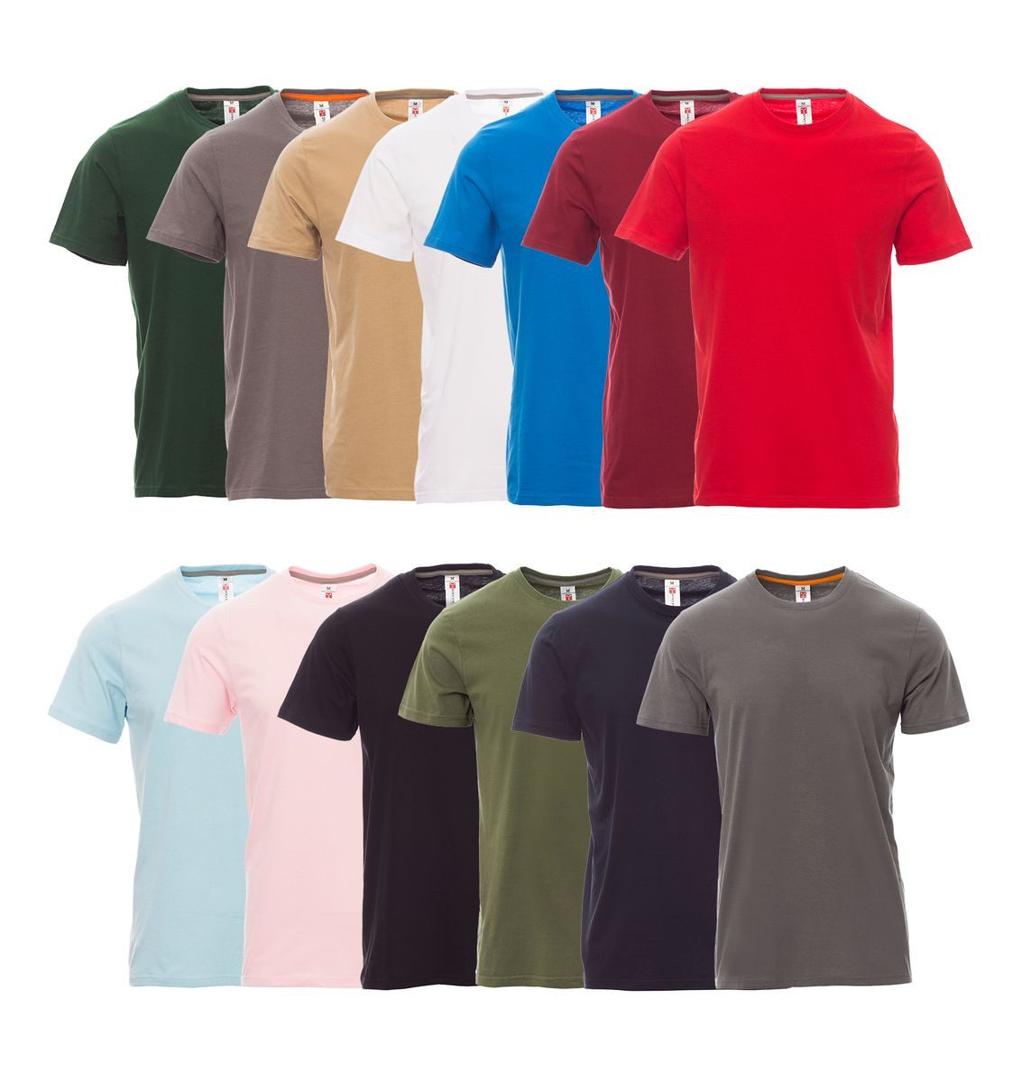 PAYPER T-Shirt PAYPER Herren T-Shirt Rundhalsausschnitt Basic Shirt Größe S bis 4XL in vielen Farben