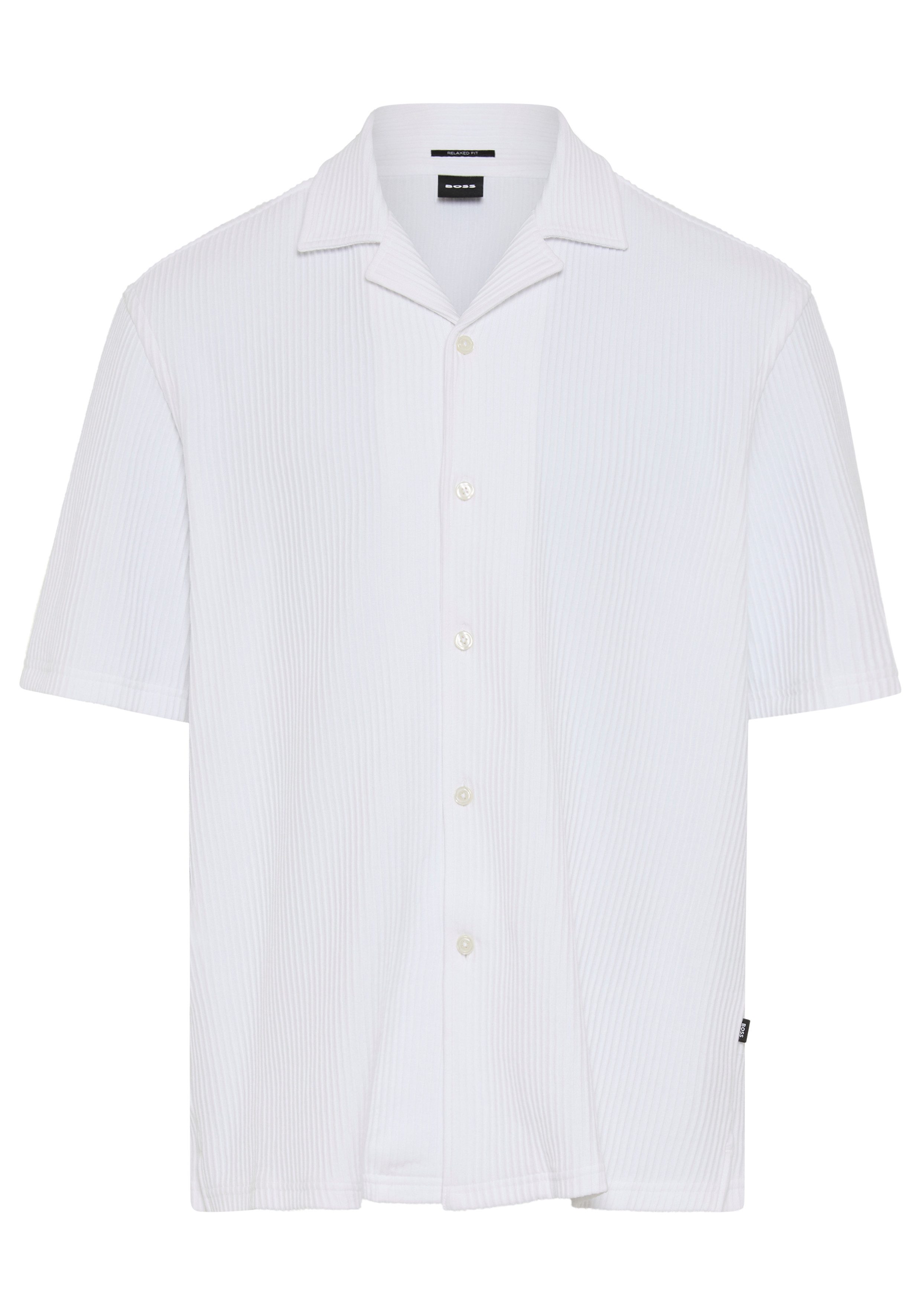 BOSS Kurzarmhemd C-LARS CAMP B-262 mit Freizeitkragen, Relaxed Fit