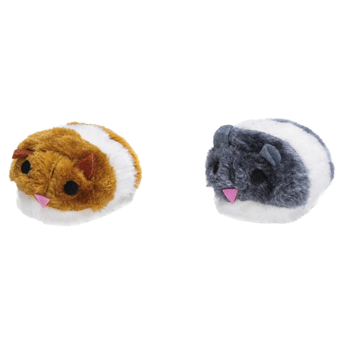 Beeztees Tier-Beschäftigungsspielzeug Katzenspielzeug Hamster mit Vibration von Beeztees