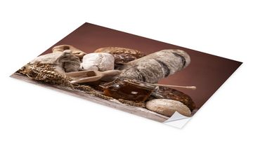 Posterlounge Wandfolie Editors Choice, Bäckerei-Konzept! Frisches Brot, Küche Rustikal Fotografie