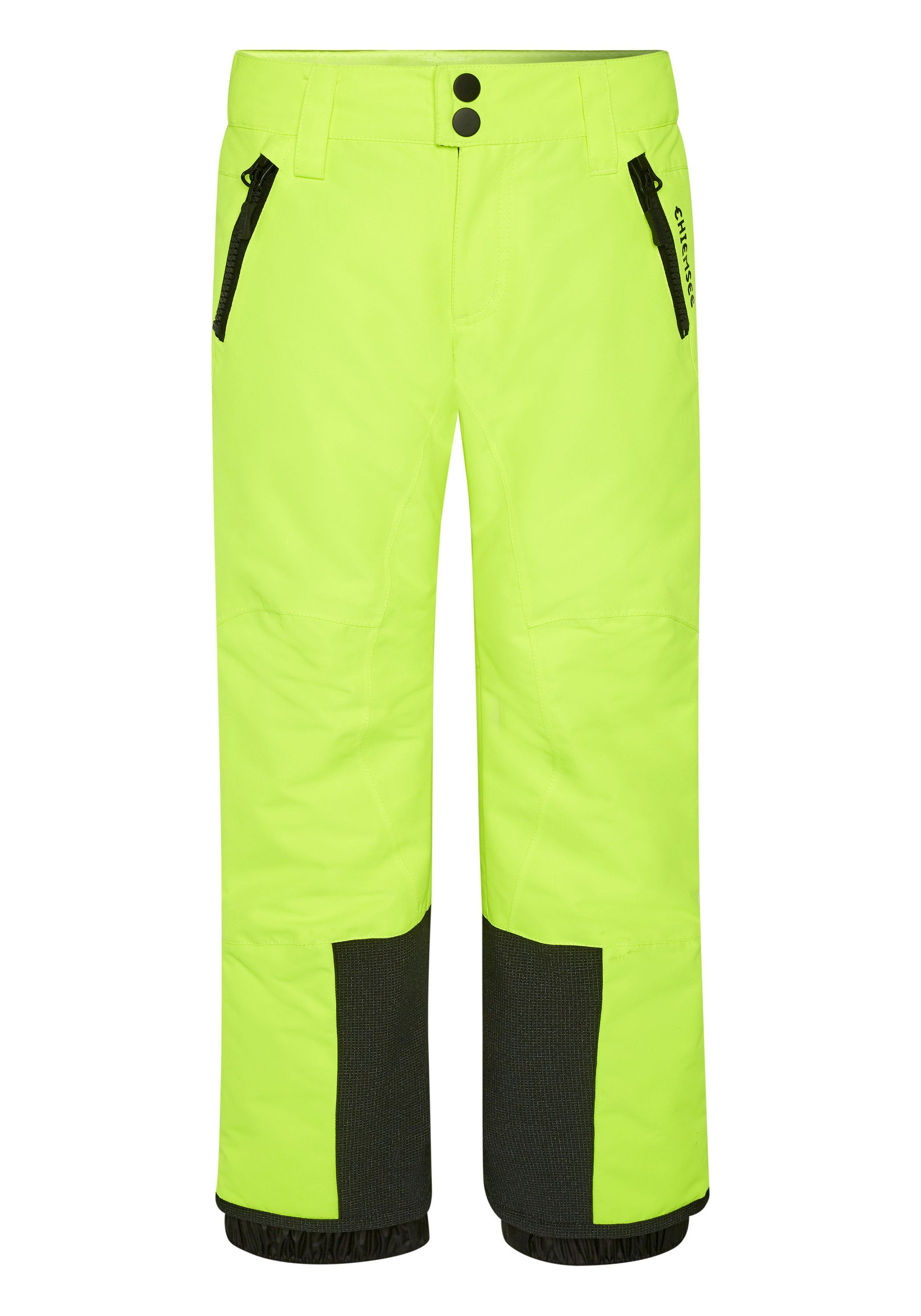 Chiemsee Sporthose Skihose mit PlusMinus Print am Bein 1 gelb | Turnhosen