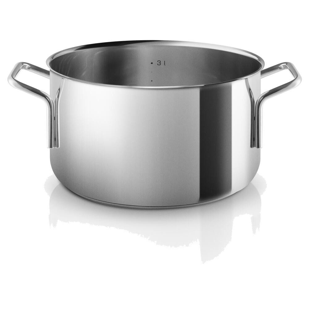 Eva Solo Kochtopf Stainless Steel 3.6 L, Aluminium, Edelstahl