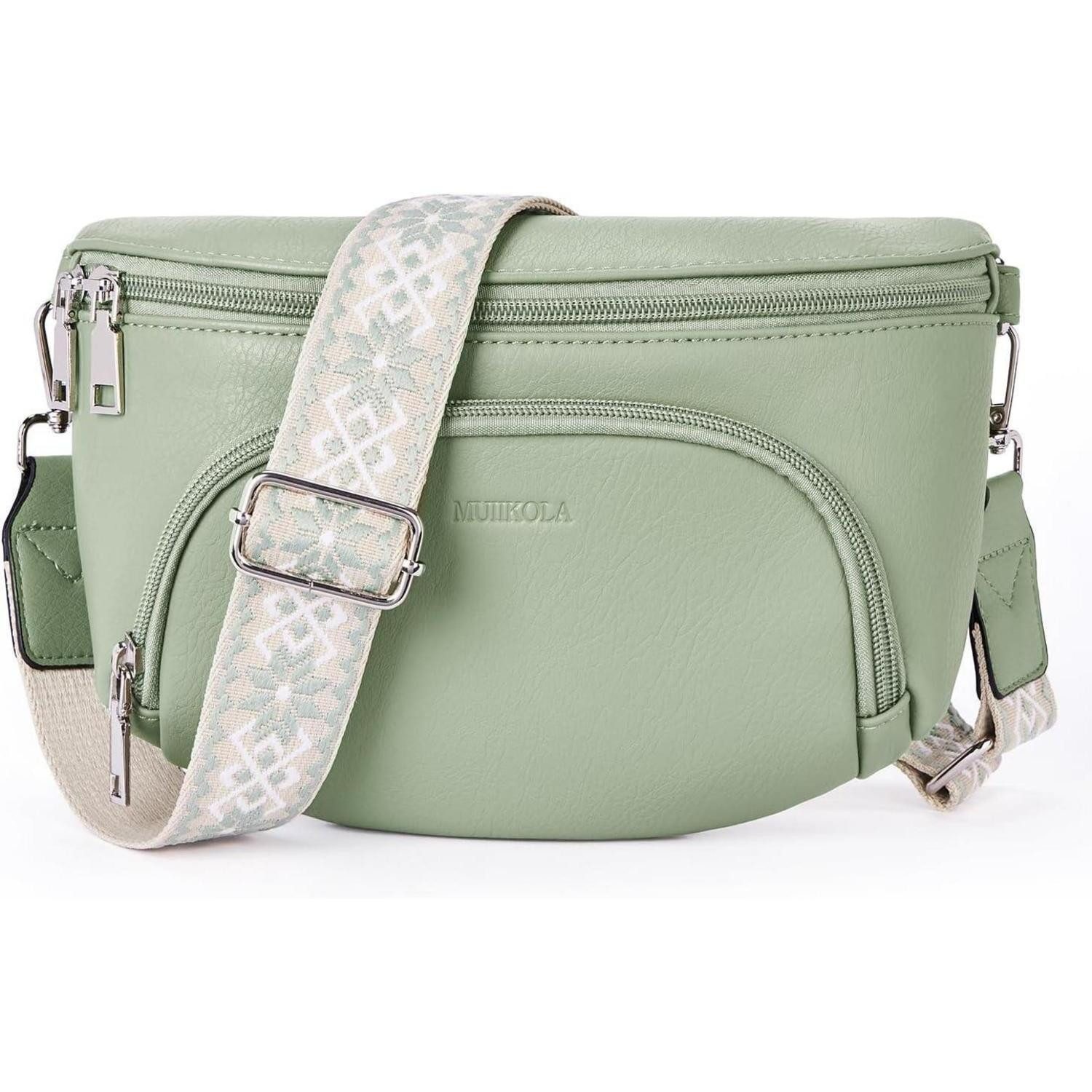 Umhängetasche Kleine Damen Crossbody Tasche Veganes Leder RFID