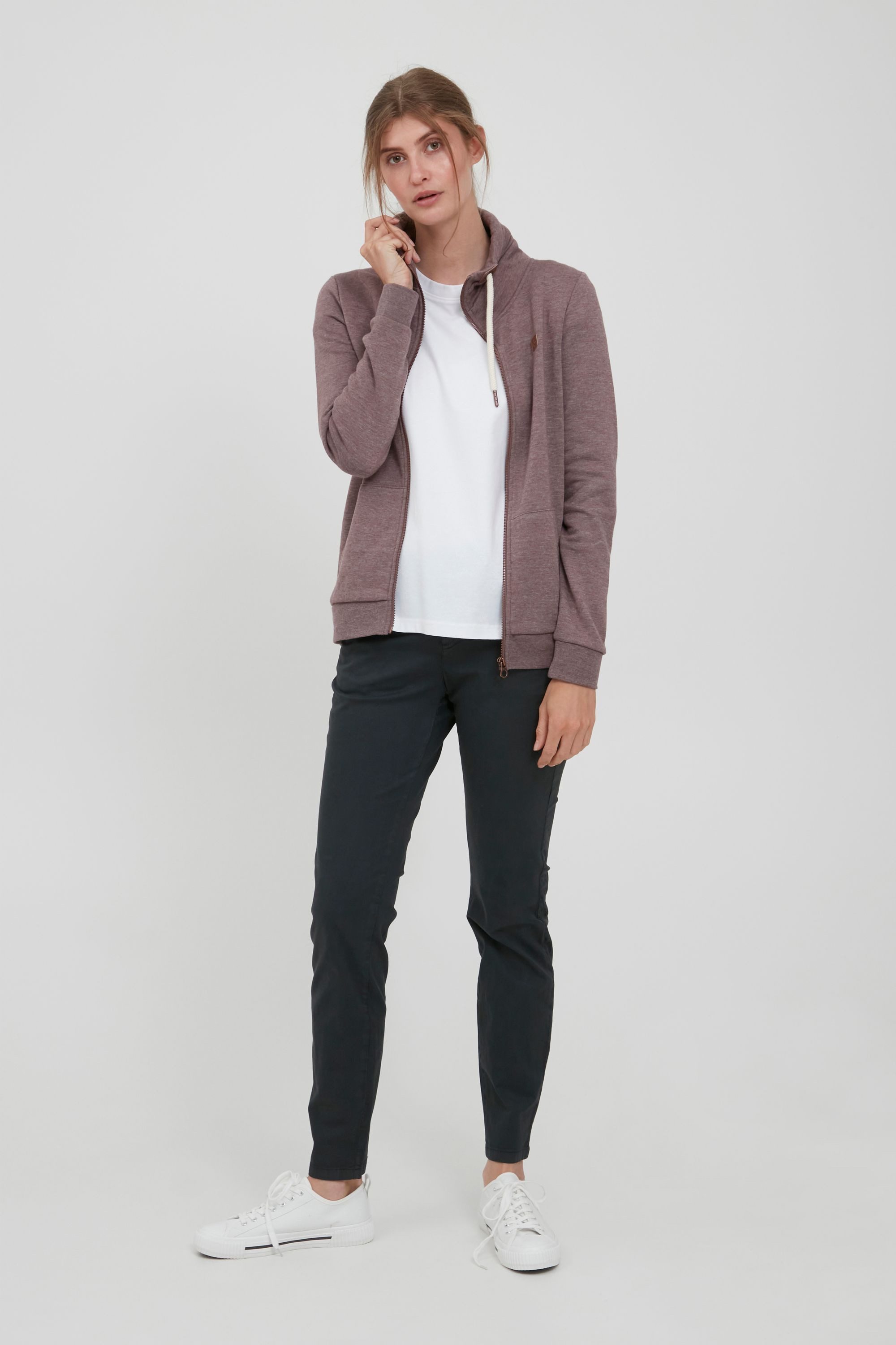 OXMO Sweatjacke OXVicky Sweat Zip-Jacke Sweatshirtjacke günstig online kaufen