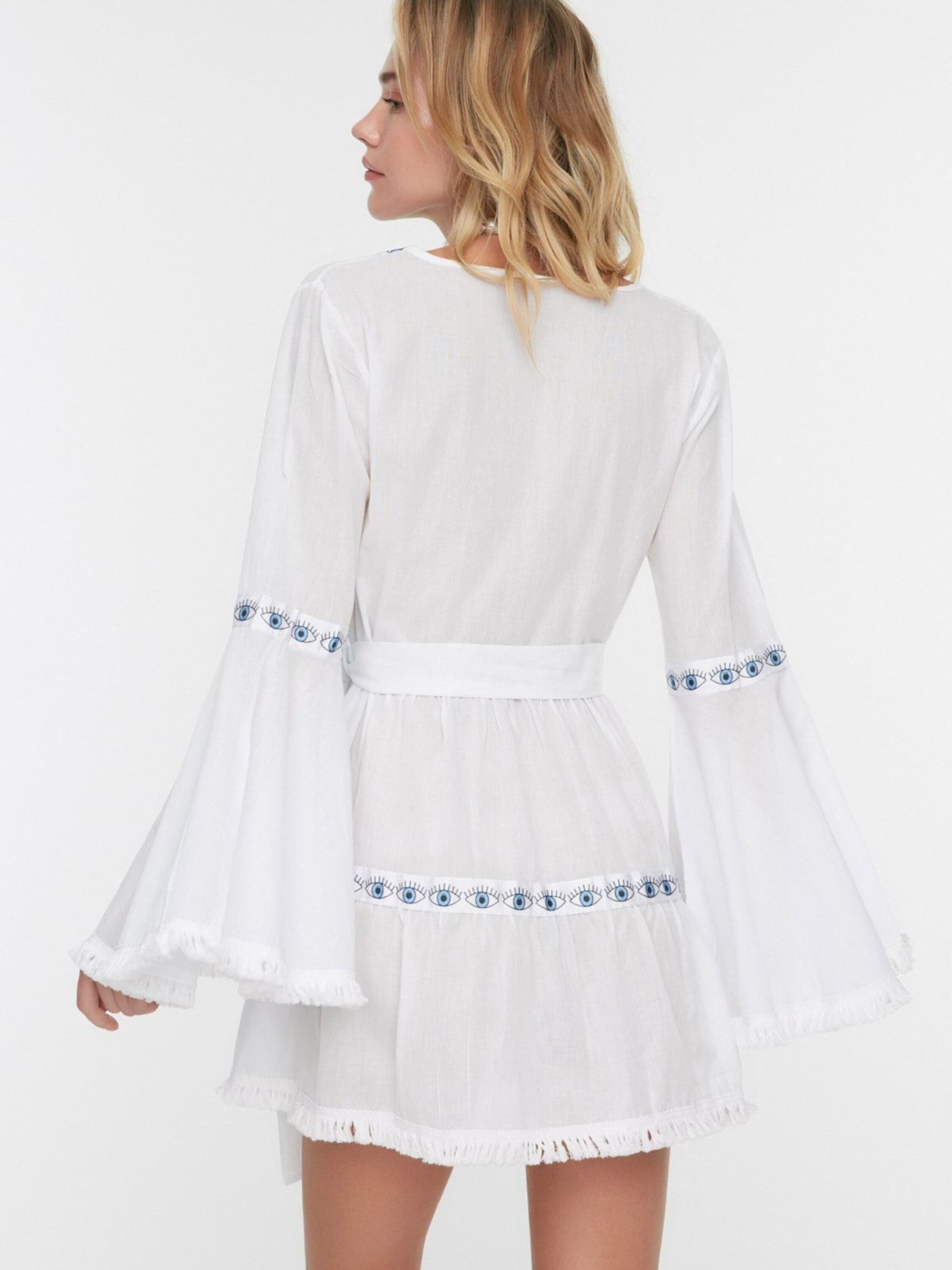 Trendyol Minikleid (1-tlg) Fransen