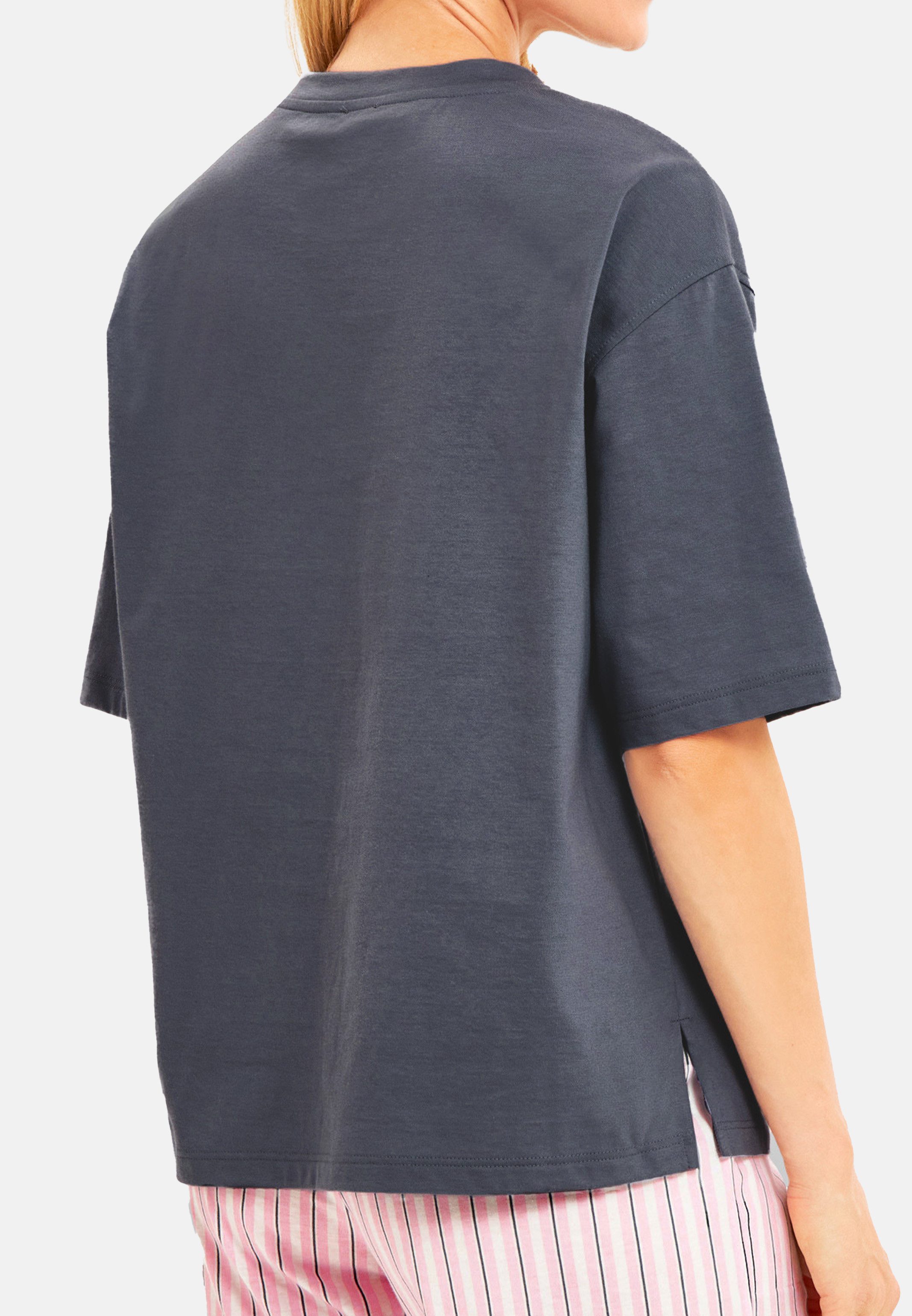 Rösch Pyjama Basic (1 tlg) Schlafanzug Oberteil - Baumwolle - Atmungsaktiv