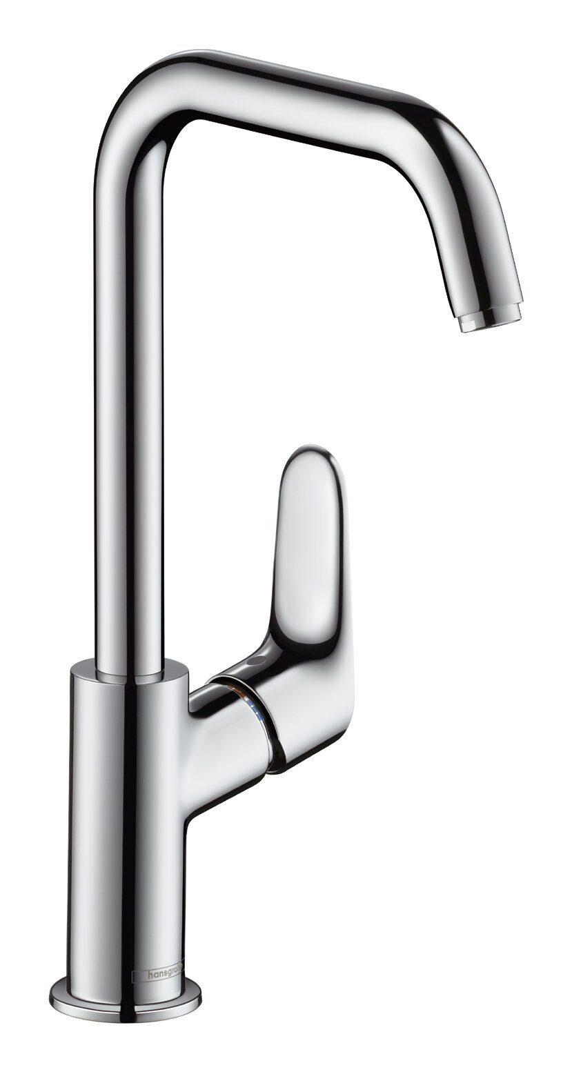 - Focus Einhebel-Waschtischmischer hansgrohe Waschtischarmatur Chrom 240