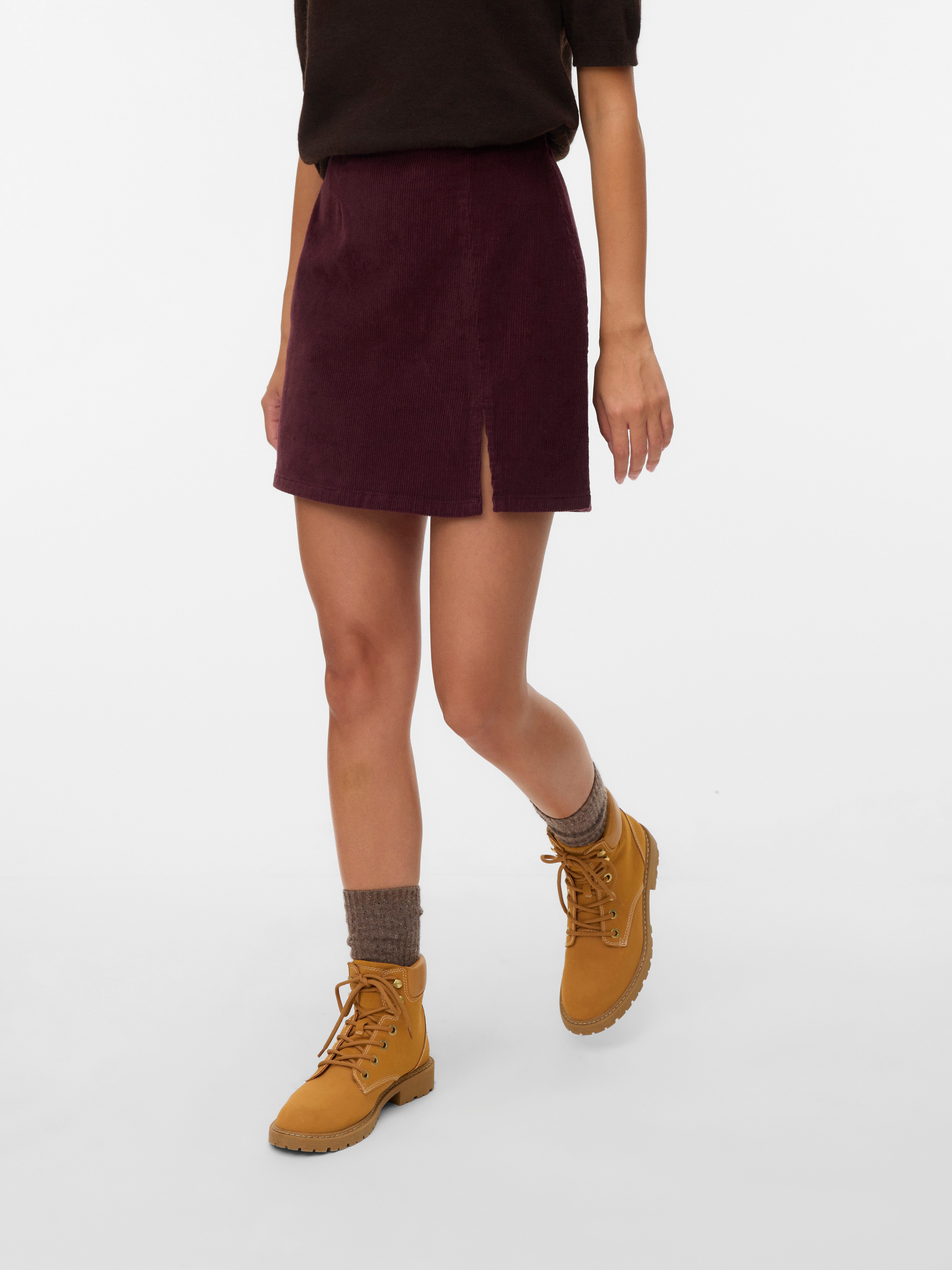 Vero Moda Minirock VMLULA NELLY HR SHORT CRDRY SKIRT NOOS günstig online kaufen