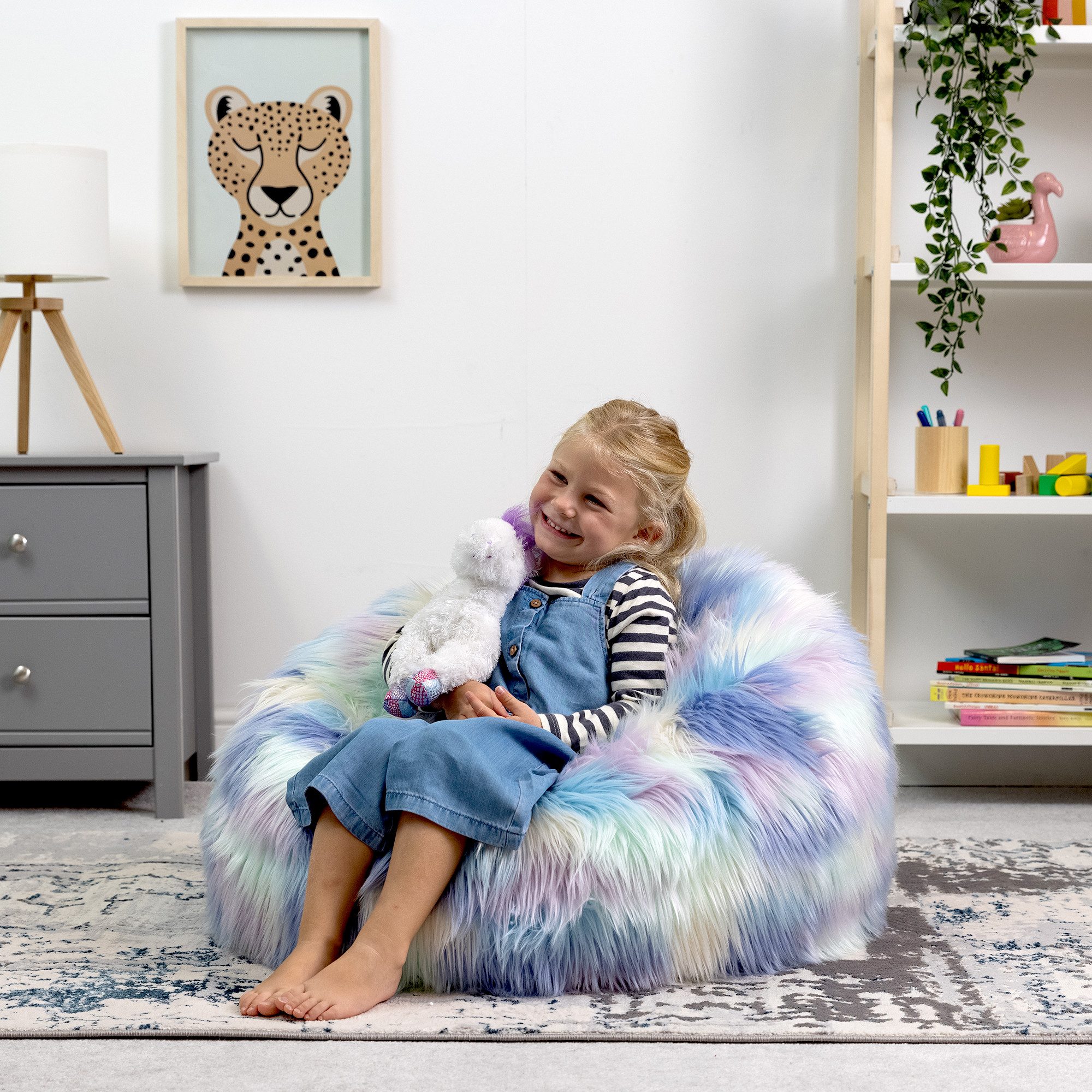 icon Sitzsack Sitzsack Flauschig aus Kunstfell günstig online kaufen